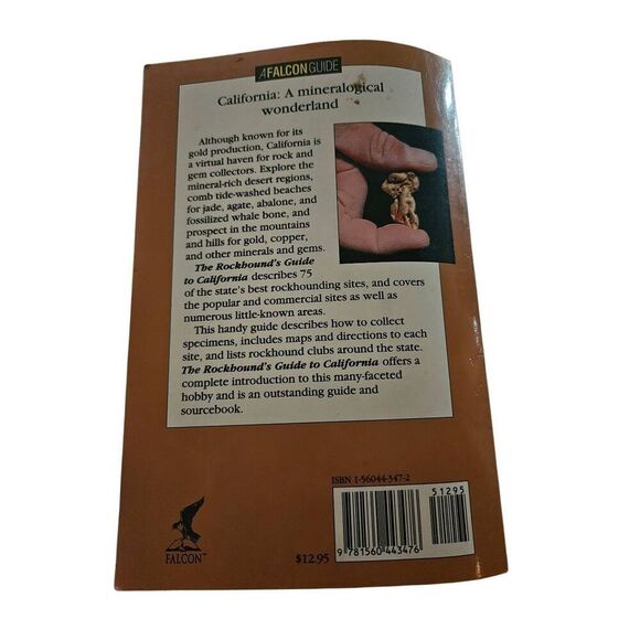 The rock rockhound's guide to California by Gail A. Butler - falcon books isbn 1 - Picture 6 of 6